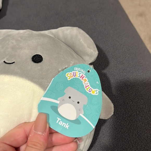 Tank the Shark Squishmallow - Picture 2 of 3